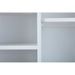 Vaisselier 4 portes 2 tiroirs pin massif clair et blanc Caly - Photo n°12