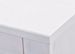 Vaisselier 4 portes 4 tiroirs pin massif blanc Karro - Photo n°4
