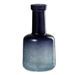 Vase bouteille verre craquelé bleu foncé Nissy - Lot de 6 - Photo n°1