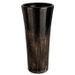 Vase céramique noir et doré Diere H 39 cm - Photo n°1