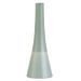 Vase conique porcelaine vert Uchi H 23 cm - Photo n°1