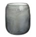 Vase cylindrique verre bleu gris Liath H 22 cm - Lot de 2 - Photo n°1