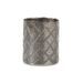 Vase cylindrique verre gris clair Liath H 15 cm - Photo n°1