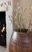 Vase en bois massif marron Paulette D 45 cm - Photo n°2