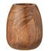 Vase moyen en bois marron Jacobia D 34 cm - Photo n°1