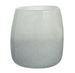 Vase rond verre blanc et gris Liath H 20 cm - Lot de 3 - Photo n°1