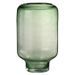 Vase sur pied verre vert clair Uchi H 35 cm - Photo n°1