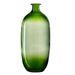Vase verre transparent et vert Veeda - Photo n°1