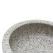 Vasque à poser gris rond Φ41x14 cm céramique - Photo n°5