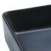 Vasque à poser noir rectangulaire 46x35,5x13 cm céramique - Photo n°7