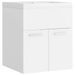 Vasque avec lavabo intégré 41 cm Blanc - Photo n°1