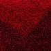 VEGA Tapis de salon Shaggy - 160 x 230 cm - Rouge - Photo n°4