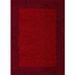 VEGA Tapis de salon Shaggy - 80 x 150 cm - Rouge - Photo n°1