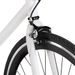 Vélo à pignon fixe blanc et noir 700c 51 cm - Photo n°4