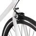 Vélo à pignon fixe blanc et noir 700c 59 cm - Photo n°4