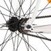 Vélo à pignon fixe blanc et orange 700c 55 cm - Photo n°8