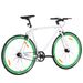 Vélo à pignon fixe blanc et vert 700c 51 cm - Photo n°3