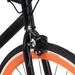 Vélo à pignon fixe noir et orange 700c 51 cm - Photo n°4