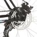 Vélo de montagne 21 vitesses Roues 29 pouces Cadre 48 cm Noir - Photo n°10