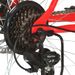 Vélo de montagne 21 vitesses Roues 29 pouces Cadre 48 cm Rouge - Photo n°7