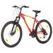 Vélo de montagne 21 vitesses Roues de 27,5 pouces 50 cm Rouge - Photo n°2