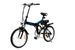 Vélo électrique E-Go Quick Line 250W blanc et bleu - Photo n°2