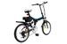 Vélo électrique E-Go Quick Line 250W noir et bleu 2 - Photo n°4
