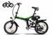 Vélo électrique E-Go Quick Line 250W noir et vert - Photo n°1
