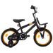Vélo pour enfant orange et noir 14 pouces Crossy - Photo n°1