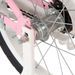 Vélo pour enfant rose et noir 14 pouces Crossy - Photo n°9