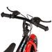 Vélo pour enfants 12 pouces Noir et rouge - Photo n°4