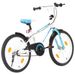 Vélo pour enfants 20 pouces Bleu et blanc - Photo n°3