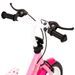 Vélo pour fille rose et blanc 12 pouces Cyclob - Photo n°4