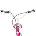 Vélo pour fille rose et noir 12 pouces Vital - Photo n°5