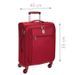 VISA DELSEY Valise Cabine Low Cost Souple 4 Roues 55cm PIN UP5 Rouge - Photo n°2