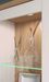 Vitrine 2 portes en bois de pin andersen blanc et verre Aline L 95 cm - Photo n°4