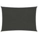 Voile d'ombrage 160 g/m² Anthracite 2,5x3 m PEHD - Photo n°1