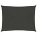 Voile d'ombrage 160 g/m² Anthracite 2x2,5 m PEHD - Photo n°1