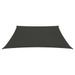 Voile d'ombrage 160 g/m² Anthracite 3/4x3 m PEHD - Photo n°3