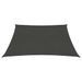 Voile d'ombrage 160 g/m² Anthracite 3x3 m PEHD - Photo n°3