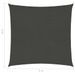 Voile d'ombrage 160 g/m² Anthracite 3x3 m PEHD - Photo n°6