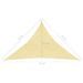 Voile d'ombrage 160 g/m² Beige 2,5x2,5x3,5 m PEHD - Photo n°6