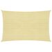 Voile d'ombrage 160 g/m² Beige 2,5x3,5 m PEHD - Photo n°1