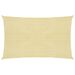 Voile d'ombrage 160 g/m² Beige 2,5x4,5 m PEHD - Photo n°1