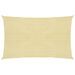 Voile d'ombrage 160 g/m² Beige 2,5x4,5 m PEHD - Photo n°1