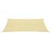 Voile d'ombrage 160 g/m² Beige 2,5x4,5 m PEHD - Photo n°2