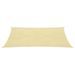 Voile d'ombrage 160 g/m² Beige 2,5x4 m PEHD - Photo n°2