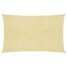 Voile d'ombrage 160 g/m² Beige 2,5x5 m PEHD - Photo n°1