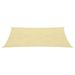 Voile d'ombrage 160 g/m² Beige 2x3,5 m PEHD - Photo n°3