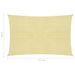 Voile d'ombrage 160 g/m² Beige 2x3,5 m PEHD - Photo n°6